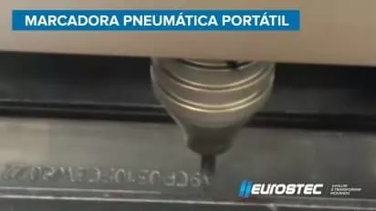 Marcadora Pneum�tica Port�til DOT-6P - EUROSTEC 